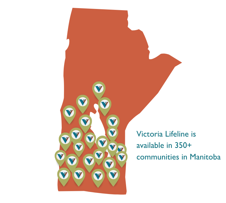 Service Areas In Manitoba Map