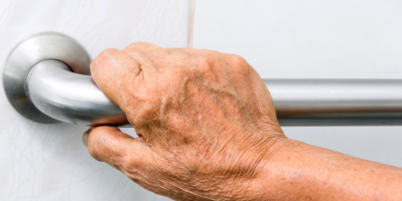 Fall-proof your home- grab bar