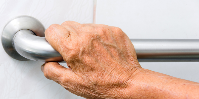Fall-proof your home- grab bar Fall-proof your home- grab bar