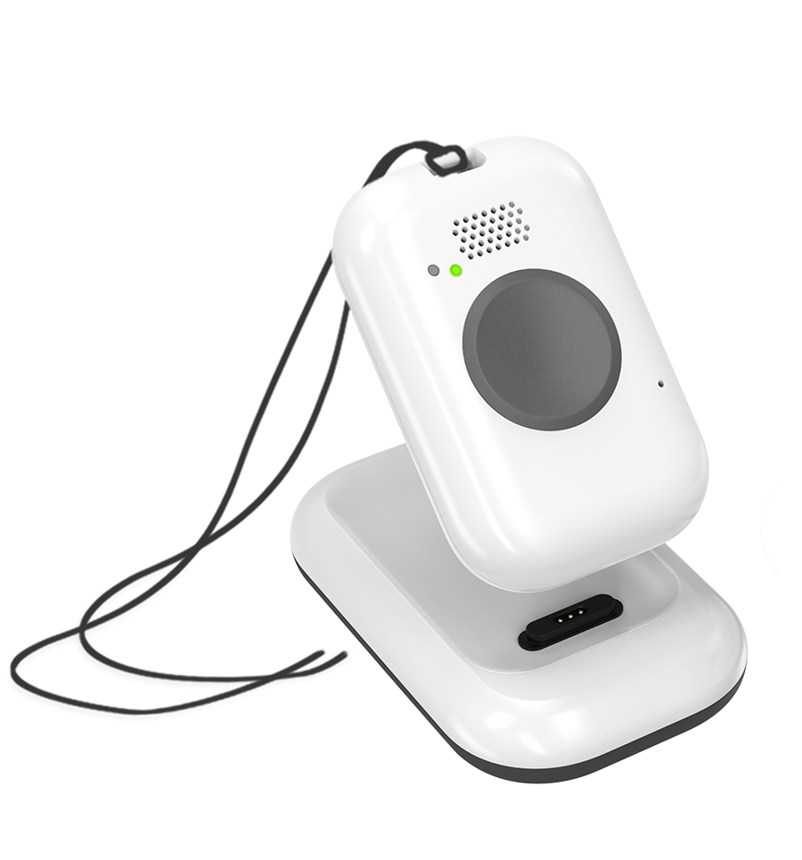 on-the-go Communicator unit with the On the Go mobile button