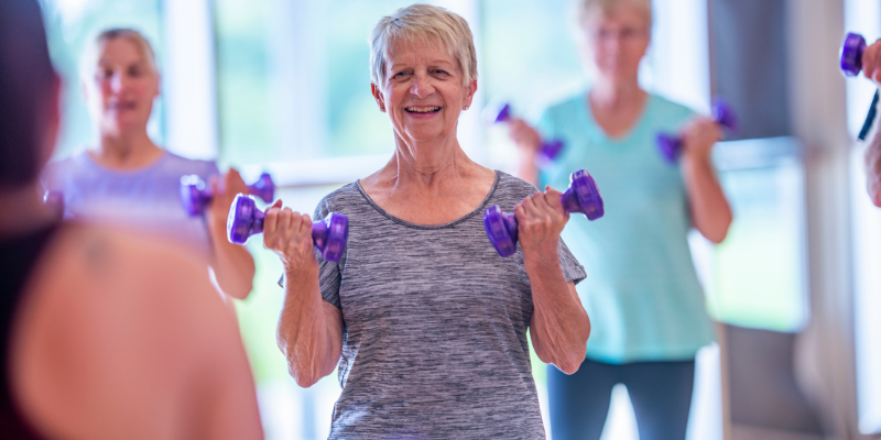 Senior strength training